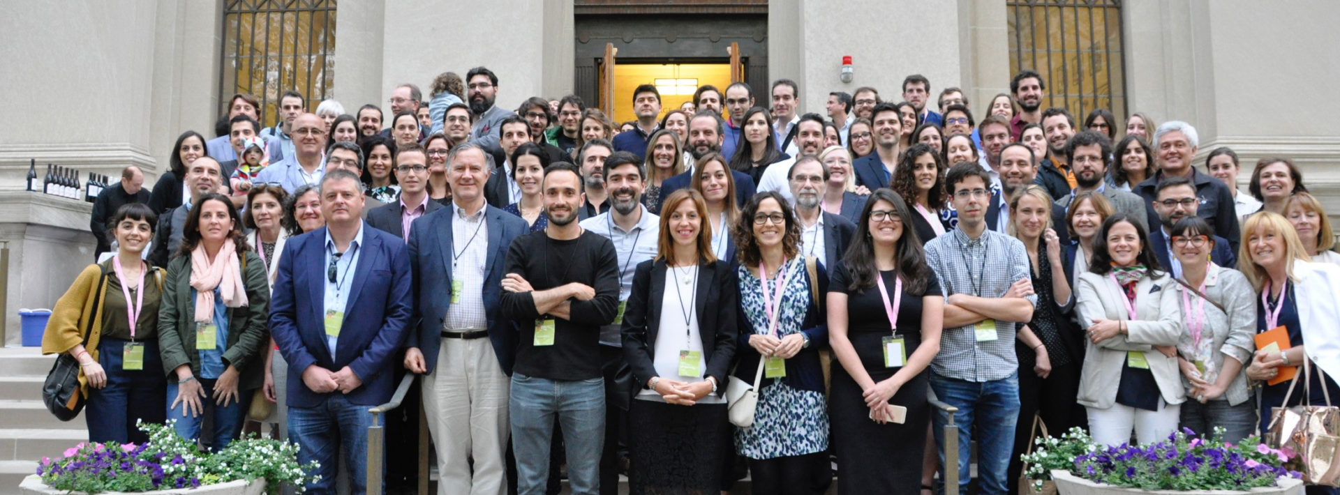 Professor Ruben Juanes, researcher Fran Martinez and postdoc Diego Lopez participate in meeting of Spanish Scientists in the US