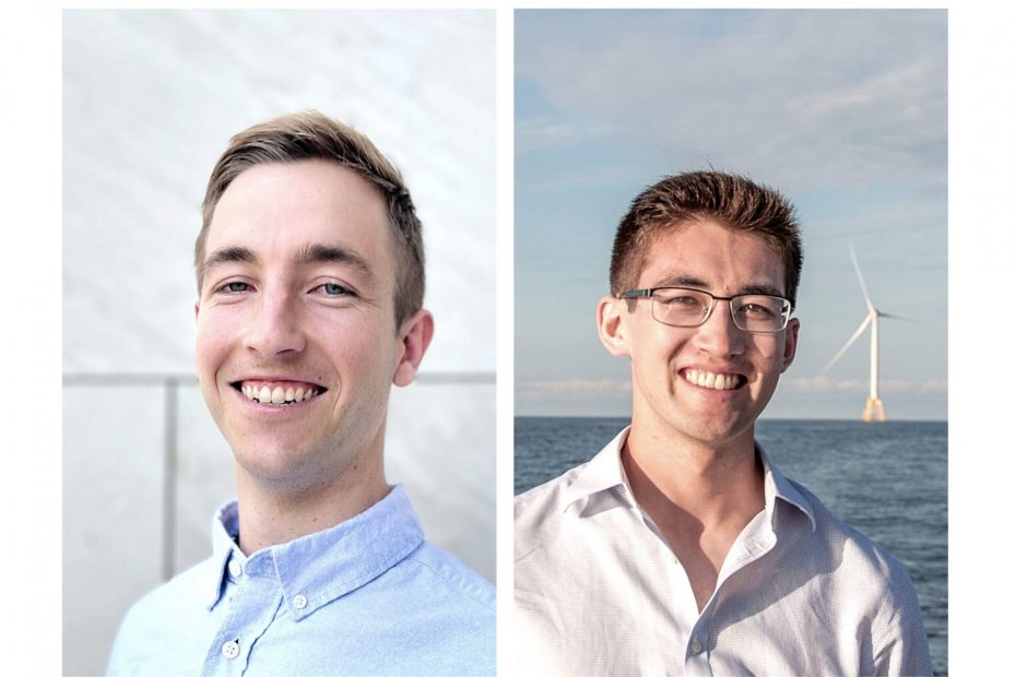 Headshot of Elijah Martin on the left and headshot of Kirby Heck on the right.